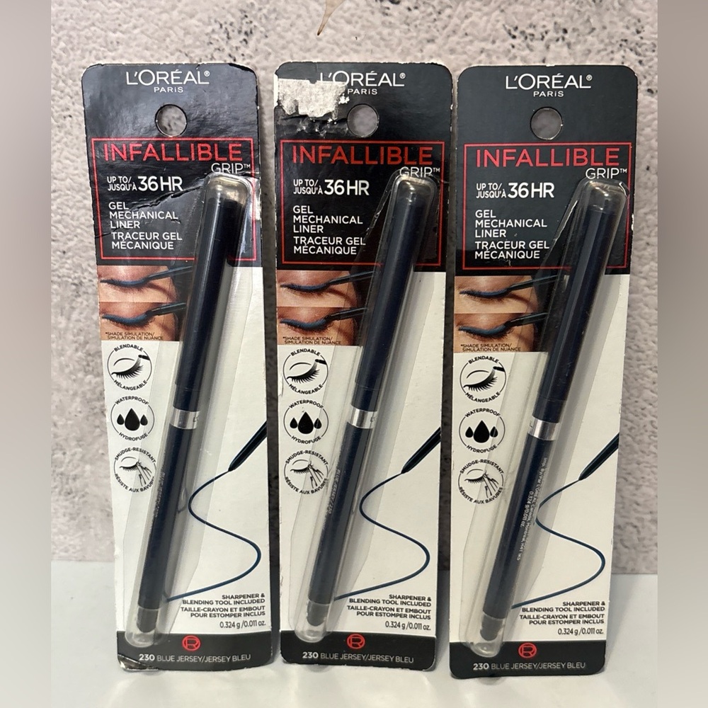 L'Oreal Infallible Grip Gel Mechanical Liner - Jersey Blue